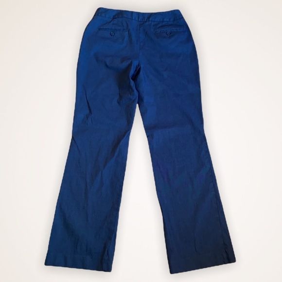 TALBOTS Blue Heritage Bootcut Trouser Pants - Picture 3 of 12